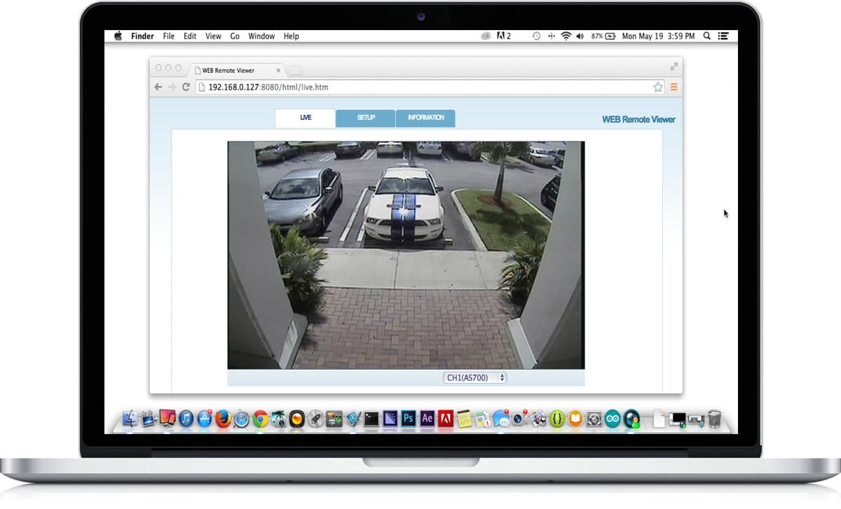 security camera software for mac