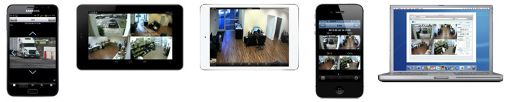 CCTV DVR Viewer Demo for iPhone, iPad, Mac, Android, and PC