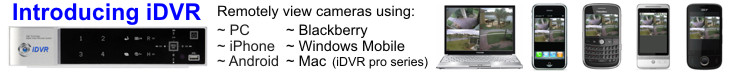 iPhone Android MAC Surveillance DVR