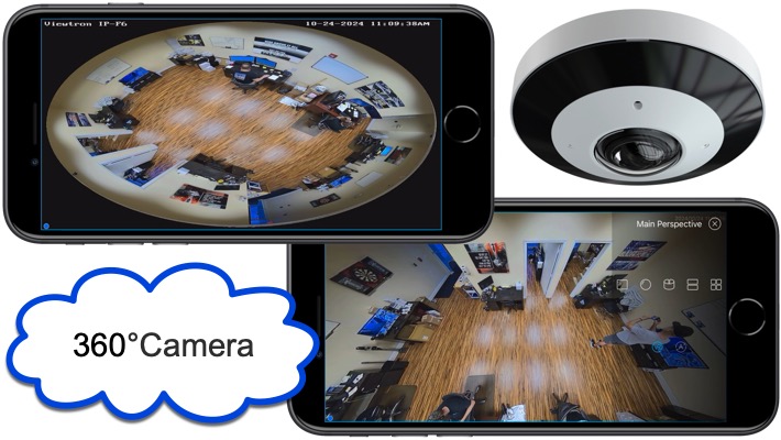 360 degree Surveillance Camera Mobile App