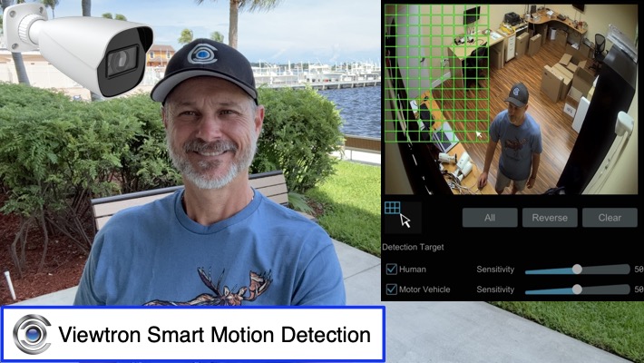 Viewtron Smart Security Camera Motion Detection