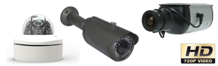 1080p or 720p surveillance cam