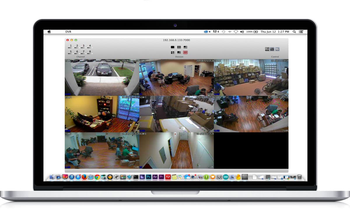 Mac Compatible CCTV DVR