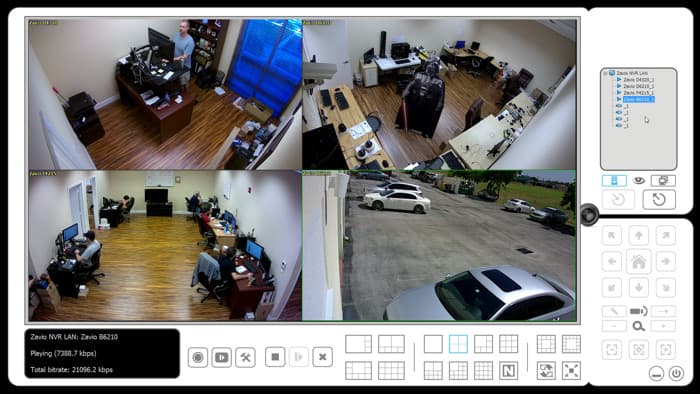 best ip security camera free recording software