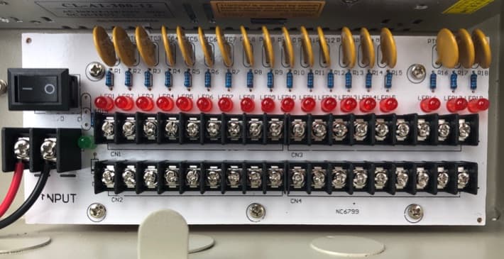 18-Channel 12V DC Rack Power Supply - PureLink AV