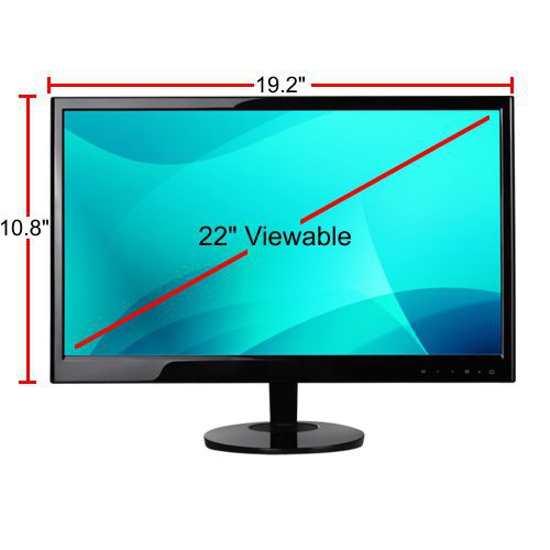 Cheap 22 LED PC Computer CCTV PC Monitor VGA HDMI Wide Screen Monitor  Grade A