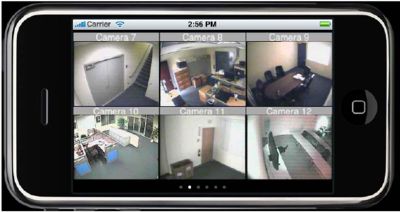 Geovision iPhone Camera View