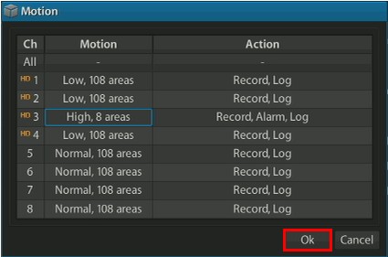 Viewtron Surveillance DVR Motion Mask Setup