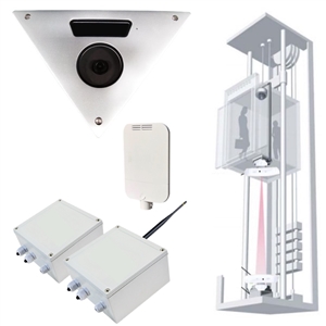 Elevator Security Camera W  Hd Cctv Wireless Video Transmission System